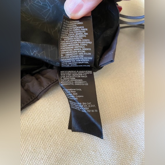 🟣 THE NORTH FACE MENS HYVENT JACKET - GRAY & BLACK - SIZE XL - EXCELLENT COND 🟣 - Picture 9 of 10